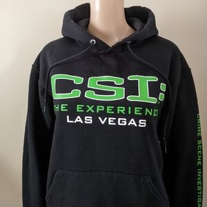 CSI Las Vegas black hoodie, men's medium